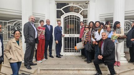 سفارت اسپانیا در ایران باز شد