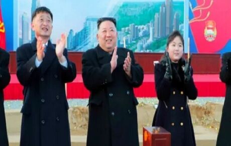 رهبر کره شمالی و دخترش دوباره ظاهر شدند