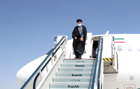 رئیس جمهور وارد عسلویه شد