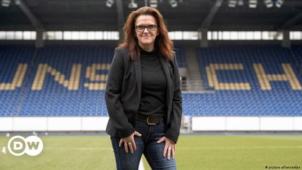 تنها بانوی رئیس یک باشگاه فوتبال در آلمان مورد توجه رسانه‌ها قرار گرفت