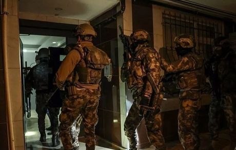 عملیات نیروهای امنیتی استانبول علیه عناصر داعش