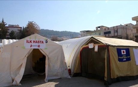 ۲۲ بیمارستان صحرایی در مناطق زلزله‌زده ترکیه برپا شده است