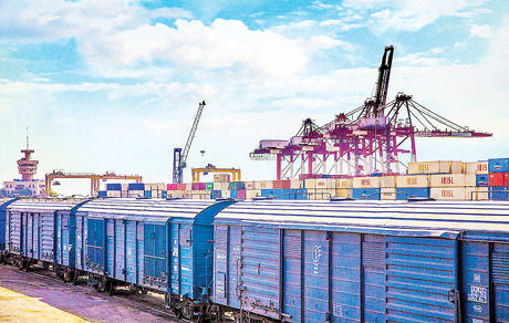 رشد ۵۷ درصدی تجارت ریلی با جمهوری آذربایجان‌غربی