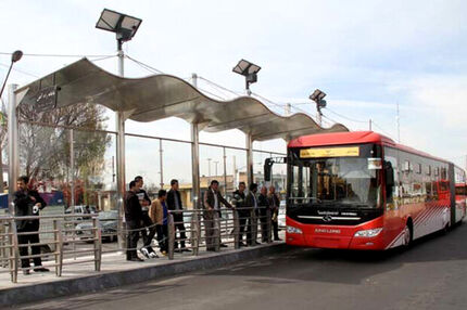اتوبوس‌های BRT تهران دوربین‌دار می‌شوند
