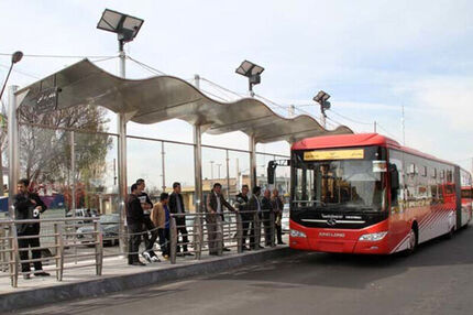 اتوبوس‌های BRT تهران دوربین‌دار می‌شوند