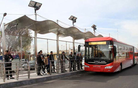 اتوبوس‌های BRT تهران دوربین‌دار می‌شوند