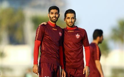 عکس| تمرین پرسپولیس در دوحه قطر