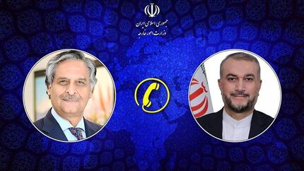 رایزنی وزیر امور خارجه با همتای پاکستانی درخصوص حملات دیشب