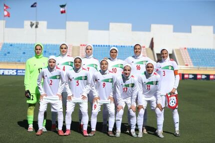 صعود تیم فوتبال دختران ایران به مرحله دوم آسیا
