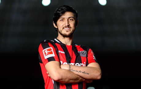 سردار آزمون در ترکیب هفته اول بایر لورکوزن قراردارد