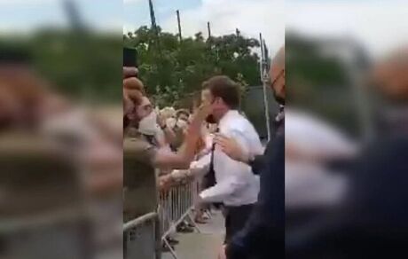 محاکمه فردی که به ماکرون سیلی زد