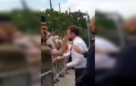 محاکمه فردی که به ماکرون سیلی زد