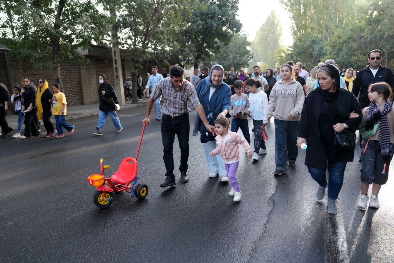 همایش بزرگ پیاده روی خانوادگی شهرستان مهاباد