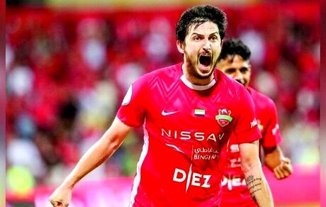 صدرنشینی الاهلی امارات با درخشش سردار آزمون