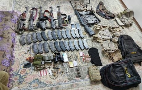 ۲۸ قبضه سلاح گرم در راسک کشف شد
