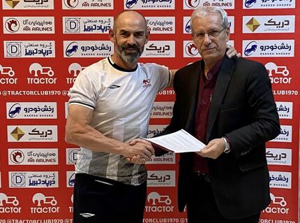 قرارداد سرمربی تراکتور تمدید شد