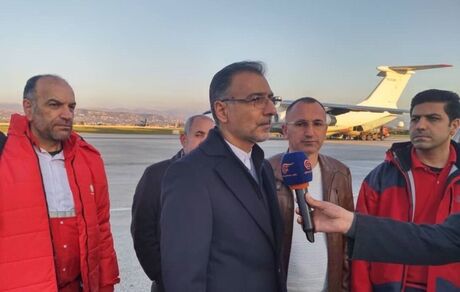 دهمین محموله کمک‌های ایران به زلزله‌زدگان سوریه به این کشور رسید