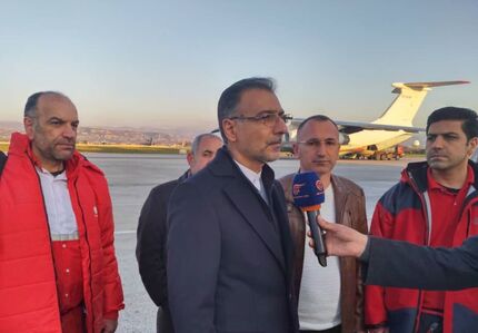 دهمین محموله کمک‌های ایران به زلزله‌زدگان سوریه به این کشور رسید