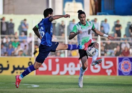 نساجی با شکست مقابل خیبر به سقوط نزدیک‌تر شد