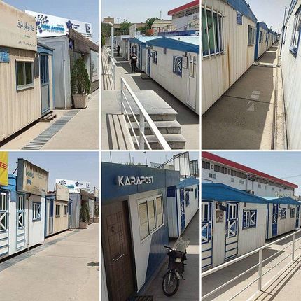 افزایش ۶۰۰ درصدی قیمت کانکس‌های اجاره‌ای و بدون امکانات فرودگاه امام