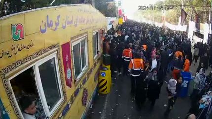 جدیدترین فیلم از لحظه انفجار در کرمان