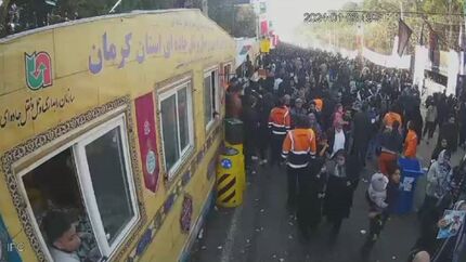 جدیدترین فیلم از لحظه انفجار در کرمان
