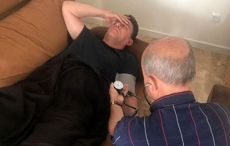 قلعه نویی از بیمارستان مرخص شد