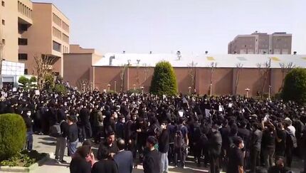 تجمعات آرام‌تر دانشگاه‌های تهران نسبت به روز گذشته