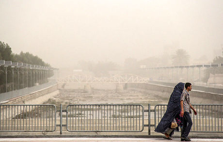 هشدار هواشناسی: توده گرد و خاک و کاهش دید در غرب کشور/کاهش دمای سواحل شمالی