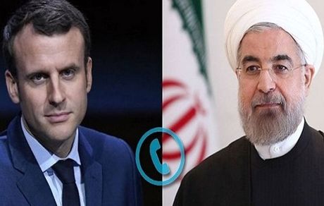 روحانی به مکرون: آمریکا نمی تواند از عواقب این جنایت مصون بماند