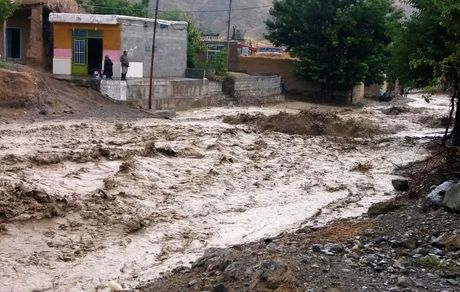 سیل، ۲ روستای فریمان را ناپدید کرد