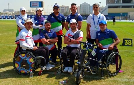 تیم ریکرو مردان ایران قهرمان پاراتیروکمان جهان شد