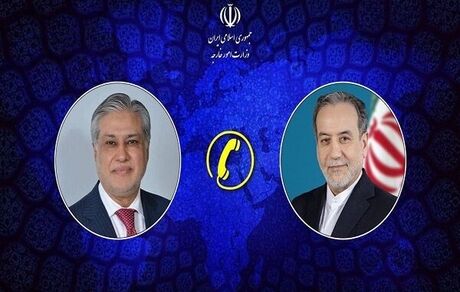 عراقچی با همتای پاکستانی گفت و گو کرد