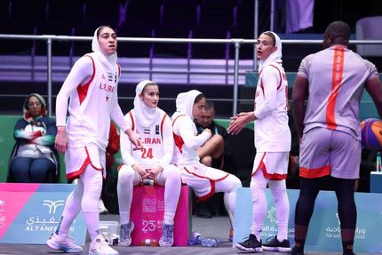 چهارمی تیم ملی بسکتبال ۳ به ۳ زنان ایران در رقابت‌های کشورهای اسلامی

