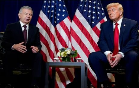 ترامپ با رئیس جمهور ازبکستان دیدار خواهدکرد