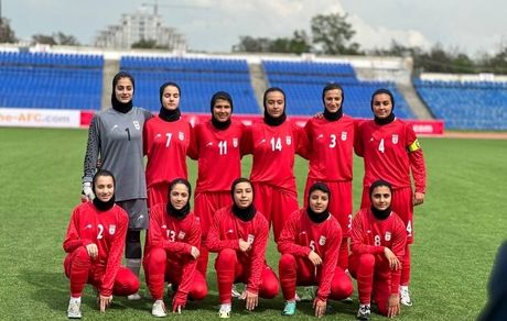 دومین برد تیم فوتبال جوانان دختران ایران در تورنمنت کافا