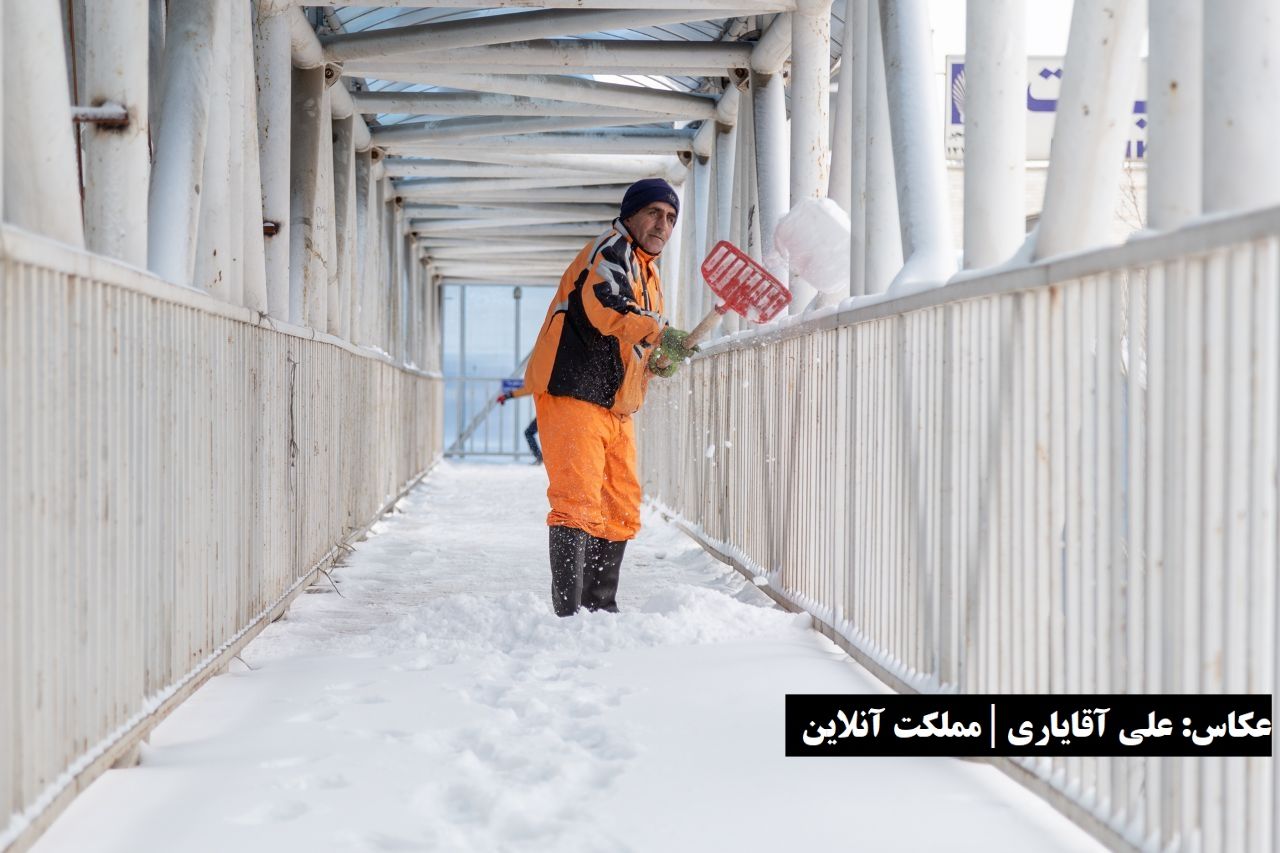 نیمه نخست زمستان ارومیه گذشت / دو ماه متفاوت بی و با برف