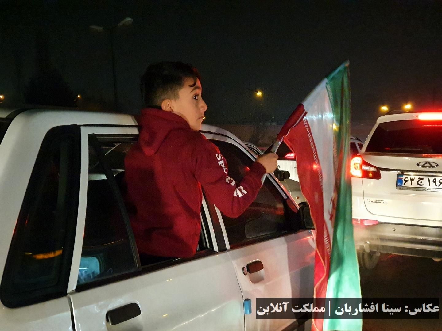 شادی هموطنان بعد از صعود زودهنگام تیم ملی ایران به جام جهانی ۲۰۲۲