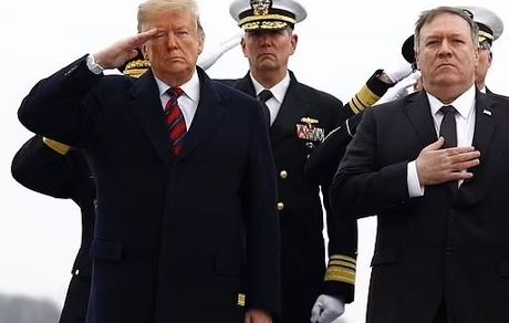 ترامپ از بیم ترور پامپئو و برایان هوک ۱۵ میلیون پوند برای محافظت از آنها در نظر گرفت