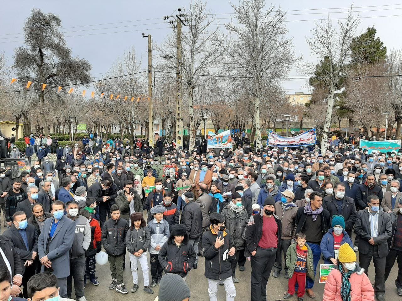 مراسم راهپیمایی ٢٢ بهمن در نقاط مختلف کشور