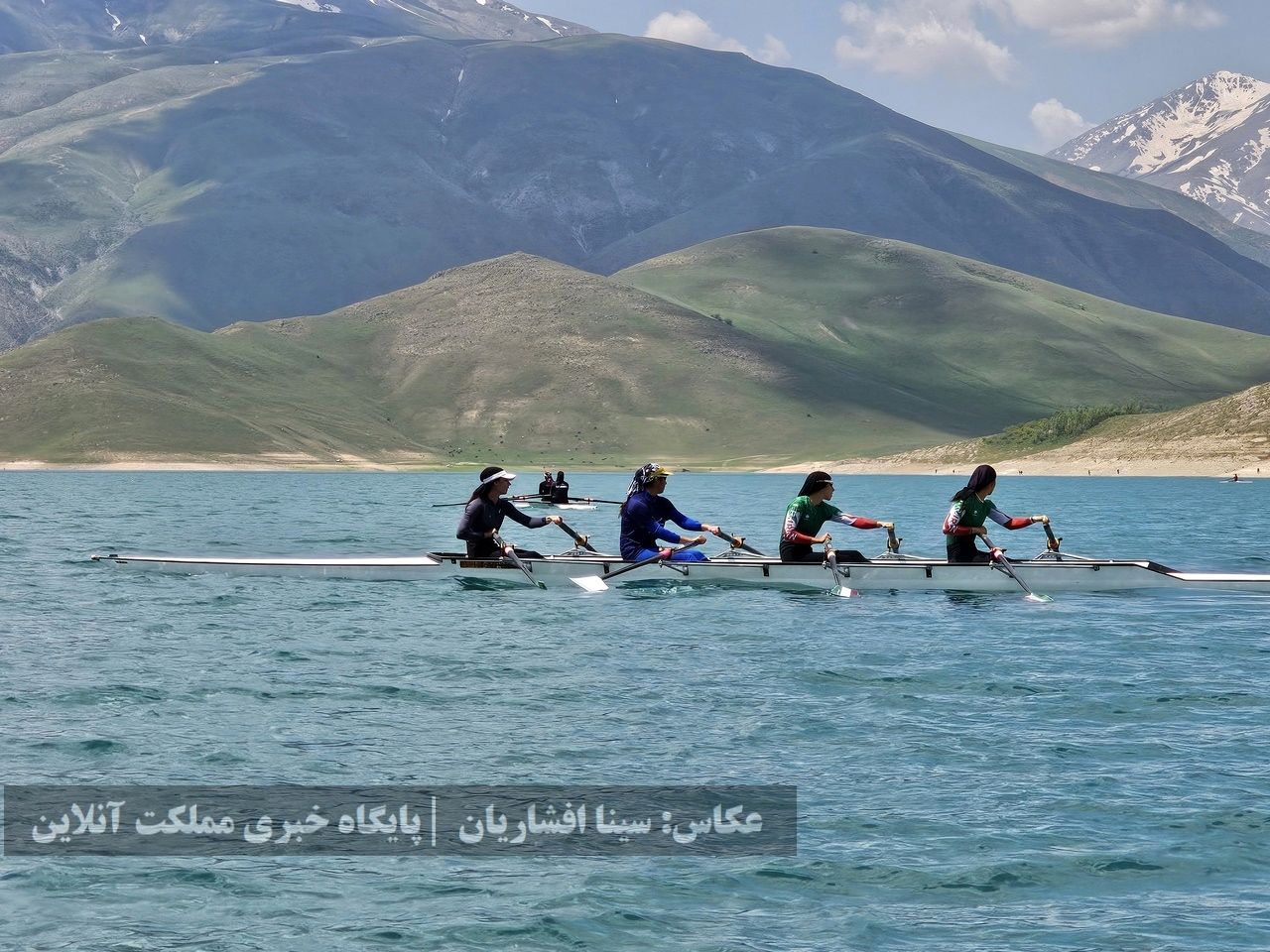 ششمین اردوی تیم ملی روئینگ بانوان