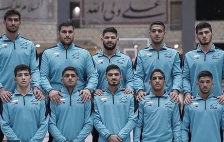 تیم کشتی آزاد ایران قهرمان جوانان جهان شد