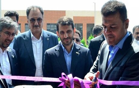 معاون رئیس جمهور، فاز اول مجتمع توسعه فناوری فولاد مبارکه را افتتاح کرد