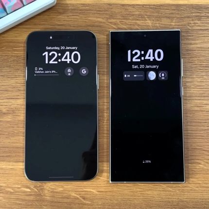 گالکسی S24 اولترا و آیفون ۱۵ پرو مکس، کدام بهترین نمایشگر را دارد؟