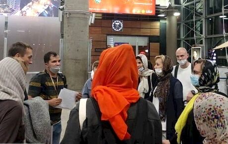 ورود اولین  گردشگران خارجی به ایران بعد از کرونا