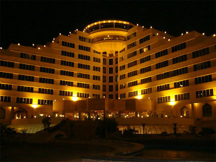 آتش سوزی در هتل ارم کیش