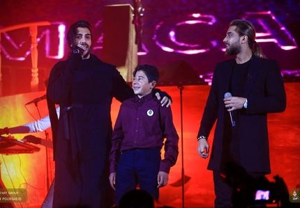 کودک افغانستانی مهمان ویژه‌ی کنسرت ماکان بند شد