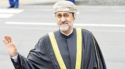 ورود سلطان عمان به تهران