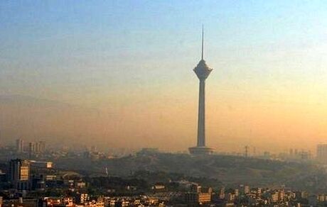 هوای شهر تهران برای گروه‌های حساس ناسالم است