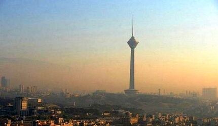 هوای شهر تهران برای گروه‌های حساس ناسالم است